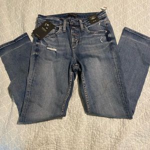 NWT Silver Jeans Beau size 25x28